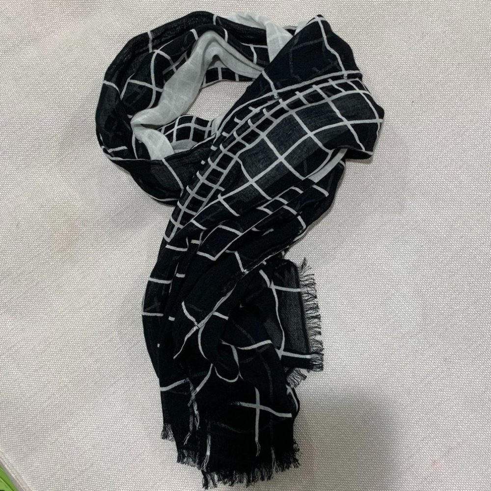Armani Exchange Scarf Premium Silk Cotton Vintage AX A/X NWOT